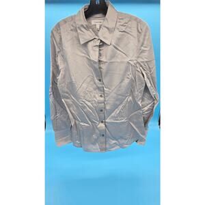 Women's Calvin Klein grey dress shirt - size M